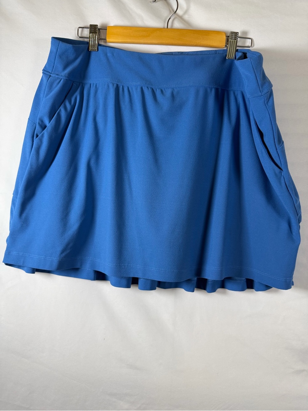 Greg Norman Women’s Blue Golf Skort Built-In Shorts Size XL